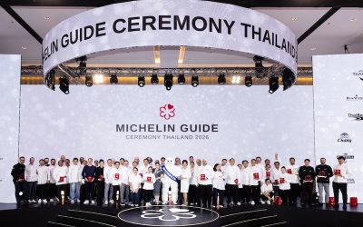THAILAND SHINES BRIGHTER WITH 10 NEW MICHELIN STAR ADDITIONS, INCLUDING ITS SECOND THREE-MICHELIN-STAR RESTAURANT