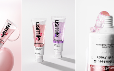 usmile เจาะเทรนด์ “Mouth Perfume” ฮิตทั่วโลก เปิดตัว “usmile Fresh White” ยาสีฟันน้ำหอม พรีเมียมจากนวัตกรรรมดูแลช่องปากระดับโลก ลุยตลาดยาสีฟันเมืองไทยโตแกร่ง เผย Functional Oral Health มาแรง หลังคนรุ่นใหม่ใส่ใจไลฟ์สไตล์การดูแลช่องปาก ชี้ “ฟันขาว-ปากหอม” สร้างบุคลิกดี
