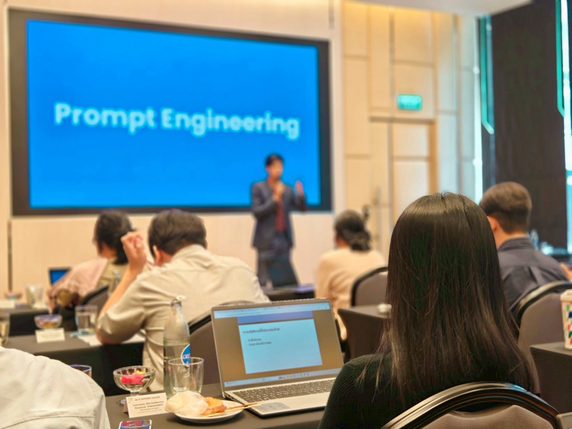Vivaldi PR consultants collaborating in a Bangkok office